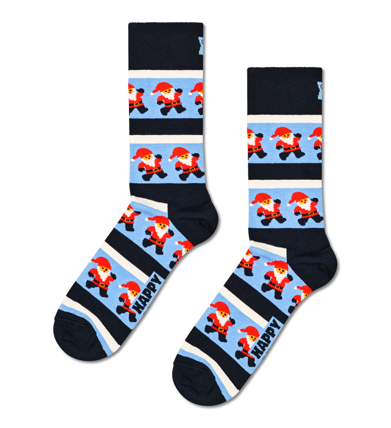 Santa Stripe Sock