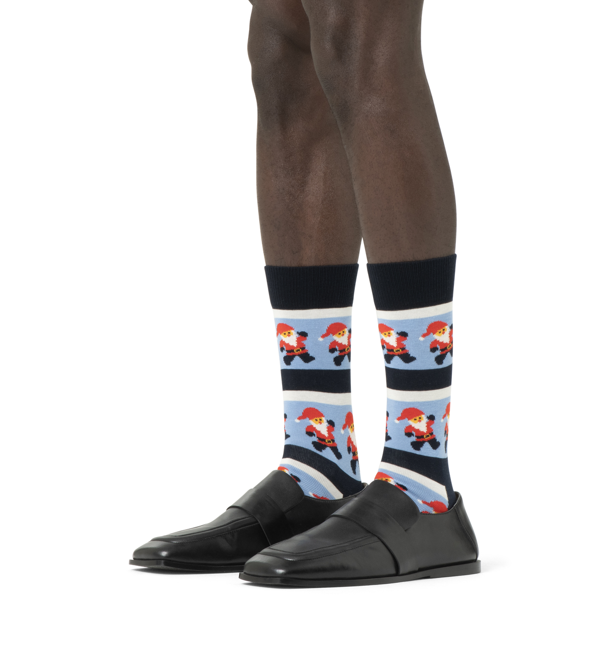 Santa Stripe Sock
