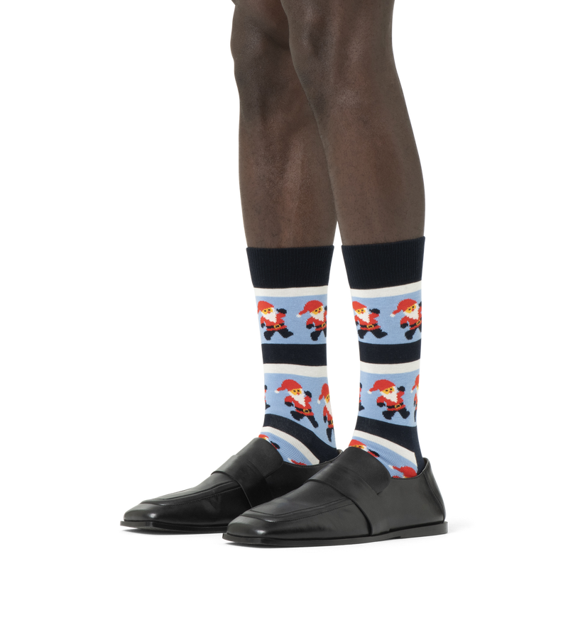 Santa Stripe Sock