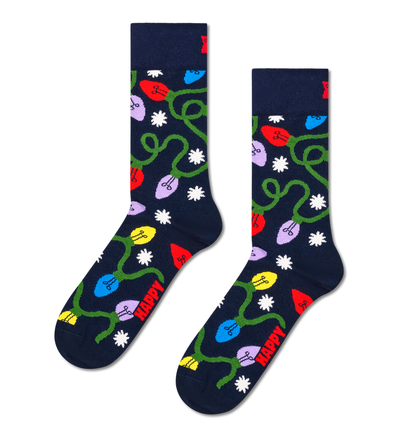Christmas Lights Sock