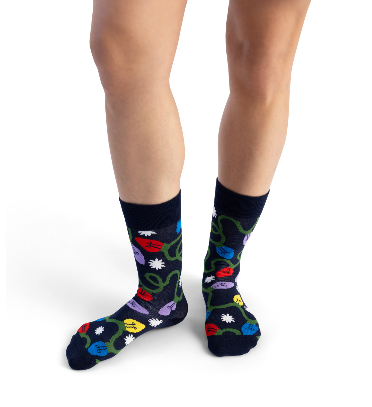 Christmas Lights Sock