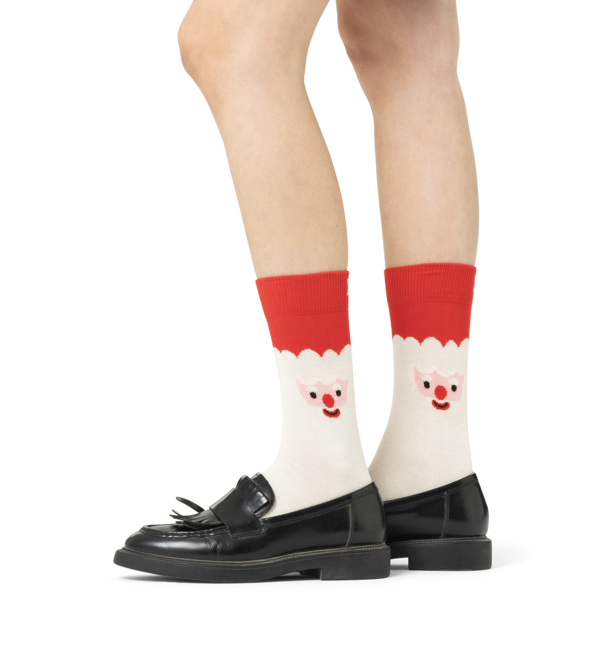 Santa Face Sock