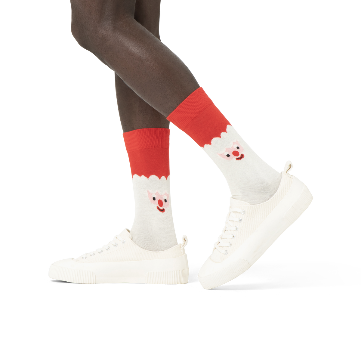 Santa Face Sock