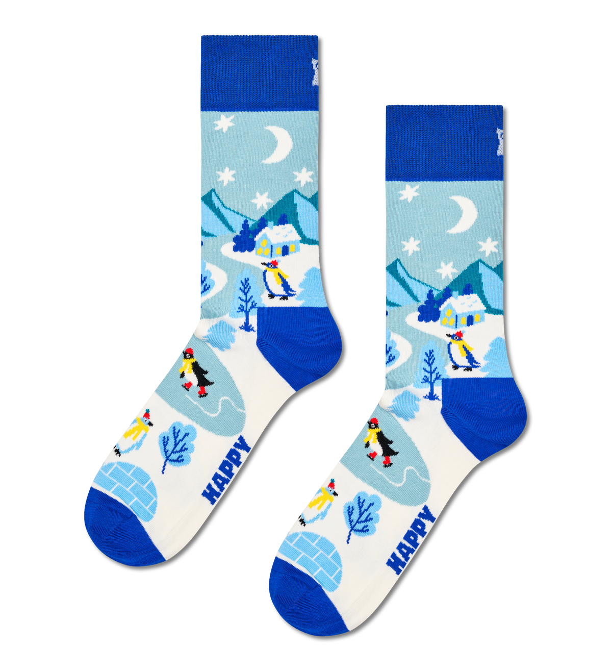 Penguin Village Sock