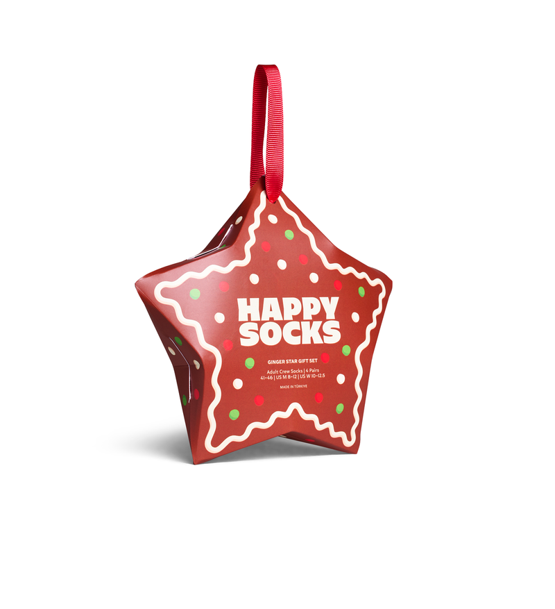 1-Pack Ginger Star Sock Gift Set