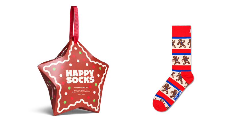 1-Pack Ginger Star Sock Gift Set