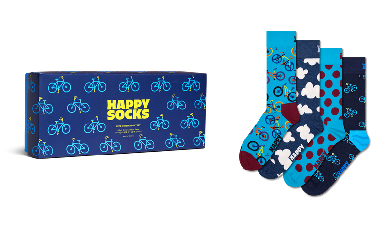 4-Pack Bike Socks Gift Set