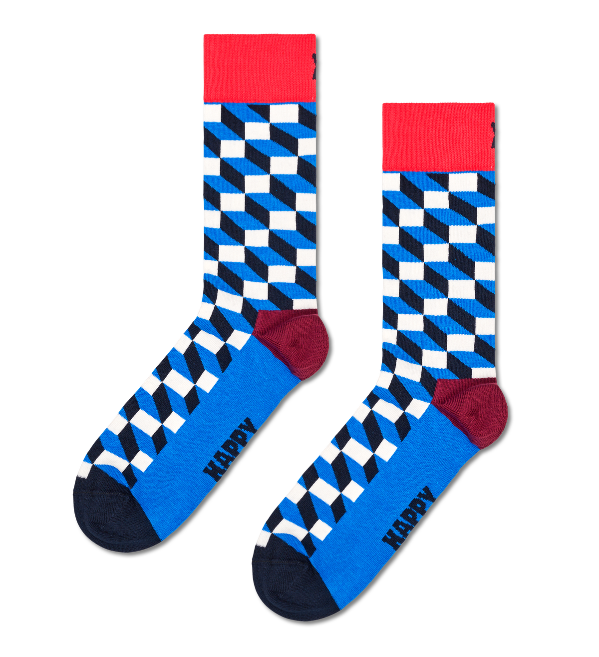 4-Pack Navy Socks Gift Set