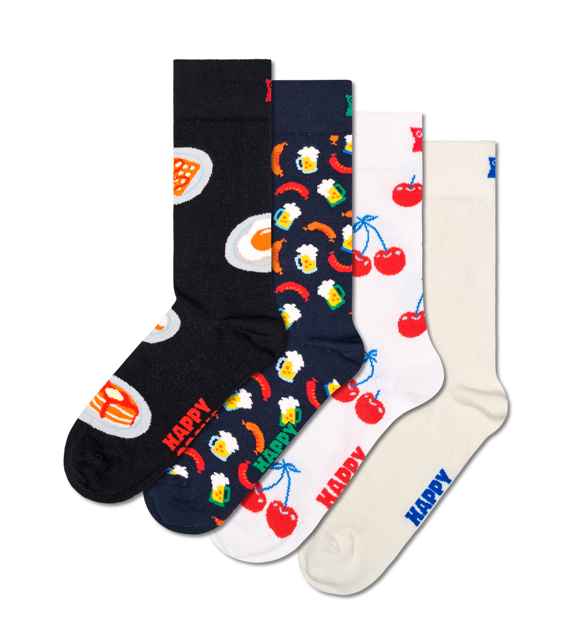 4-Pack Food Socks Gift Set