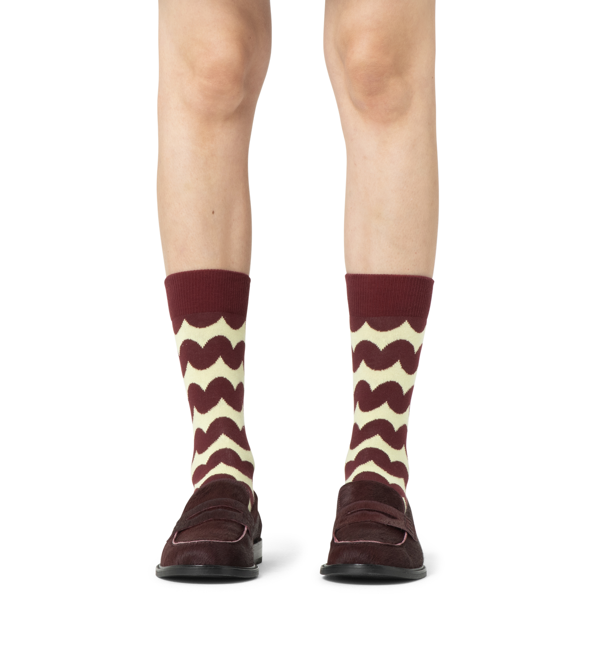 Wobbly Stripe Sock