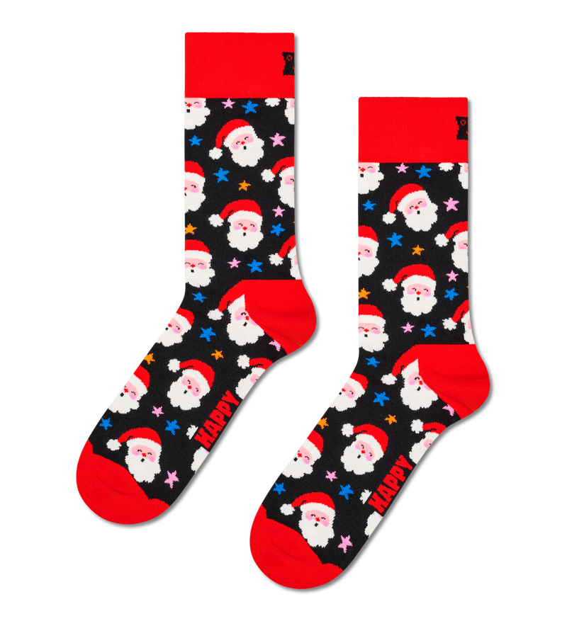 Santa & Star Sock