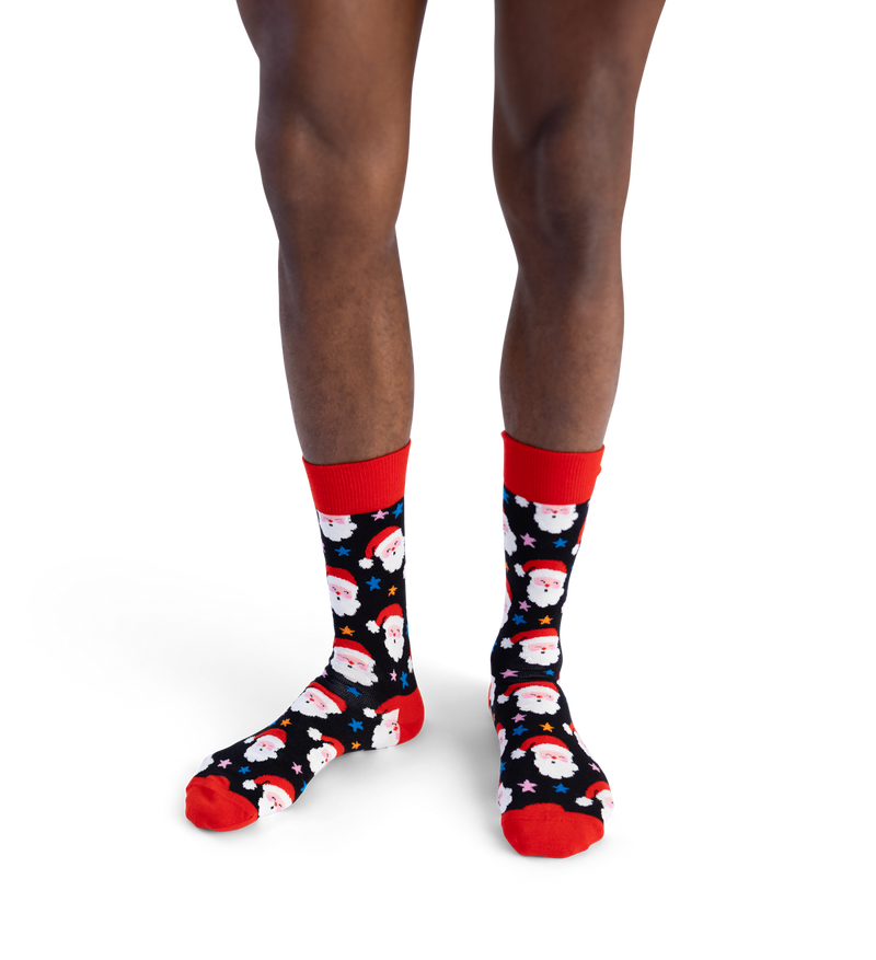 Santa & Star Sock