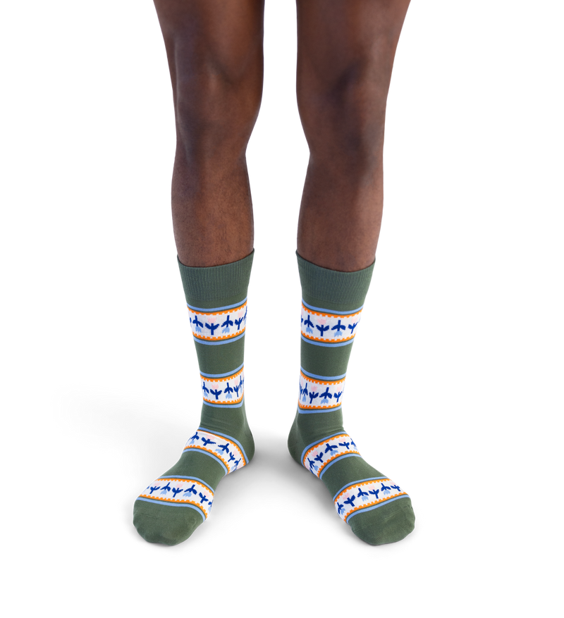 Tulip Stripe Sock