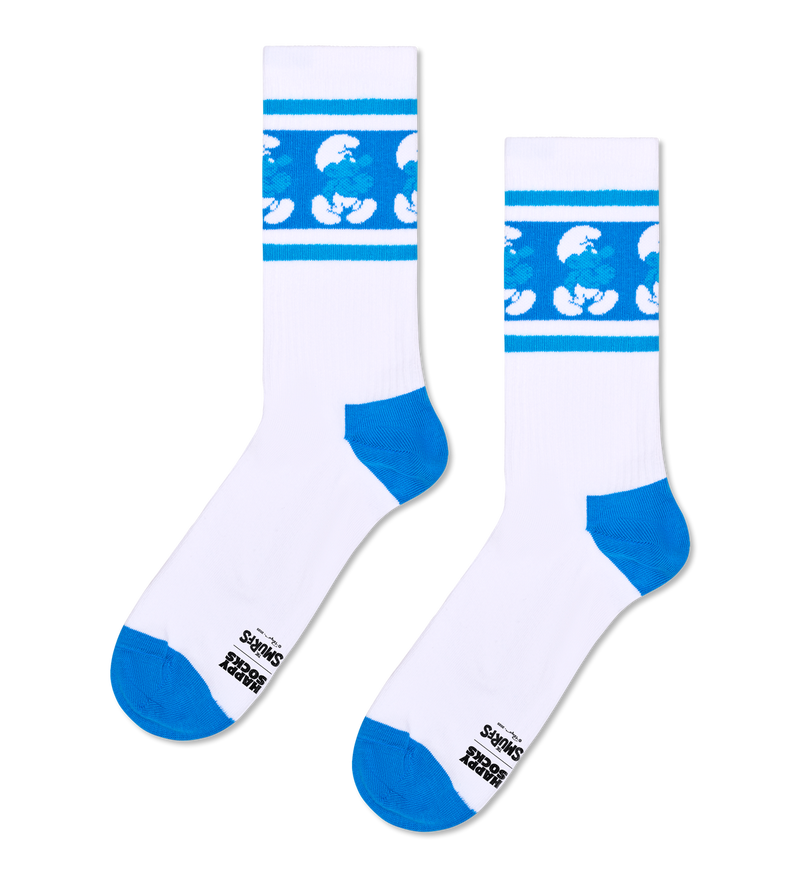 The Smurfs Striding Smurf Sneaker Sock