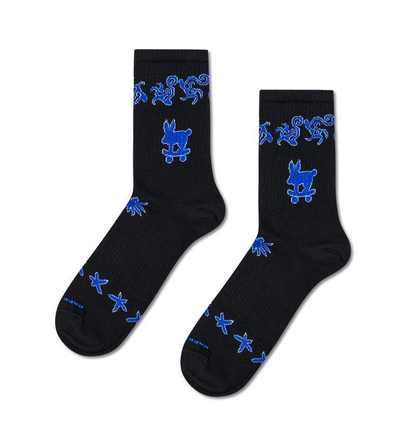Skate Bunny Sneaker Sock