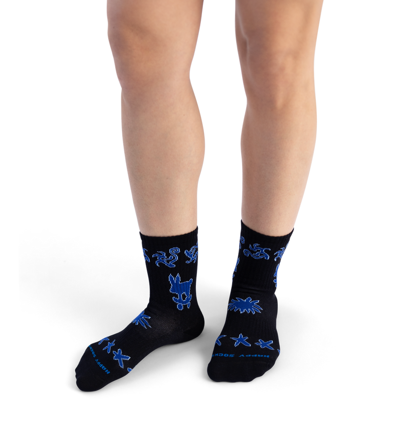 Skate Bunny Sneaker Sock