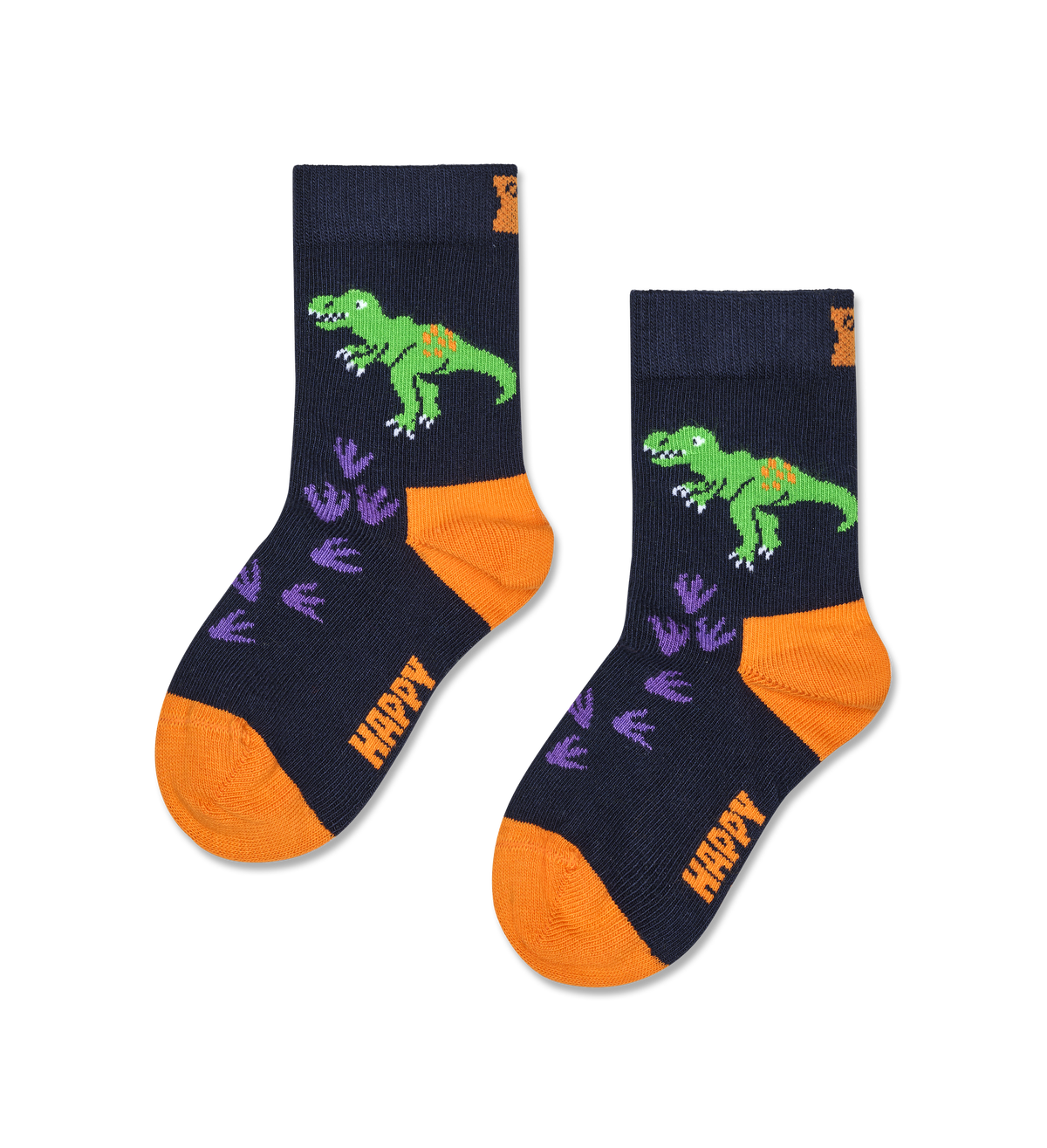 Kids Stomping T-Rex Sock