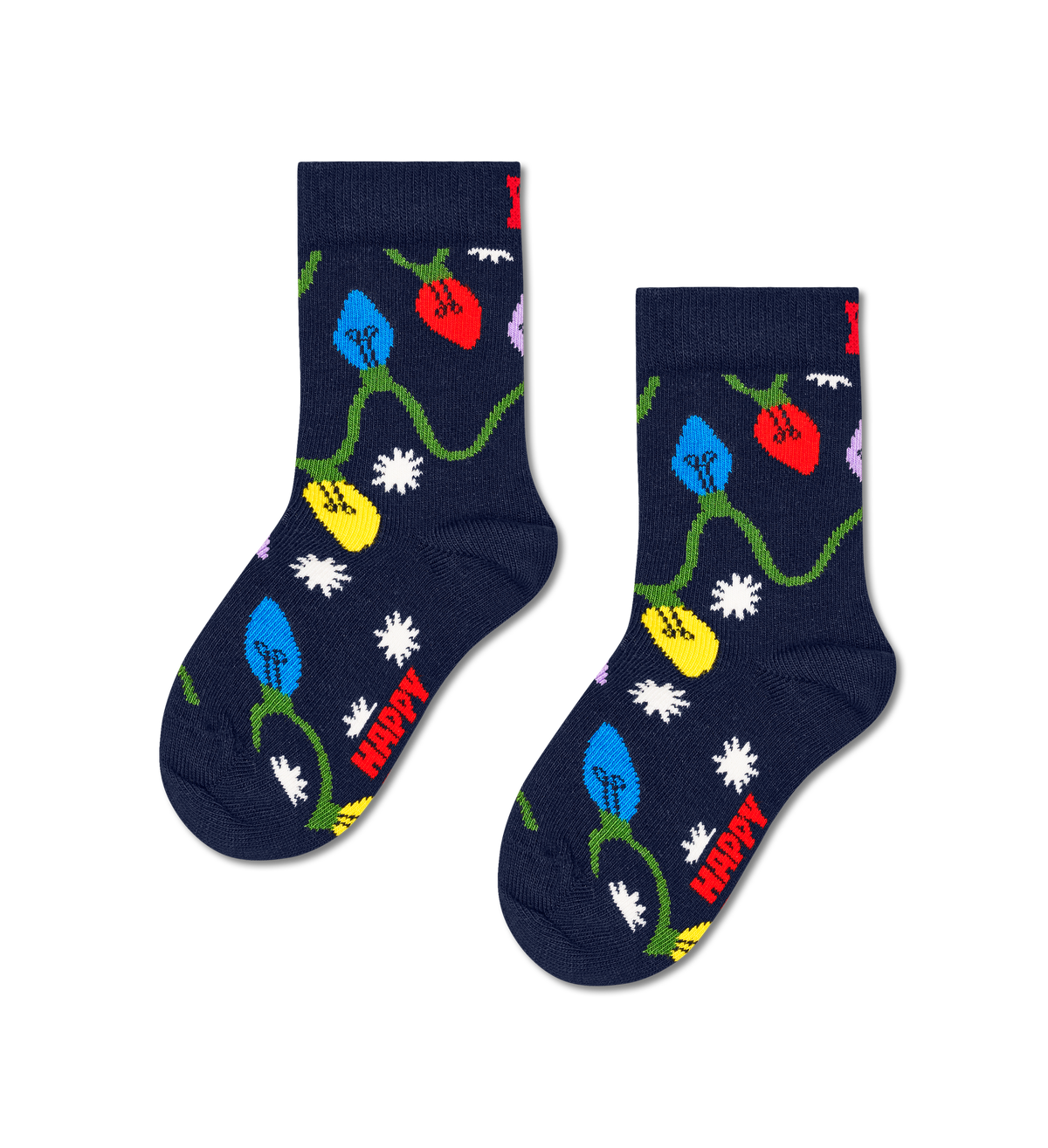 Kids Christmas Lights Sock
