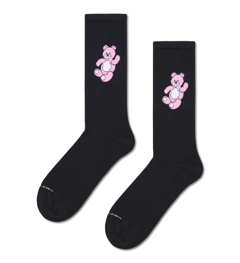 3-Pack Teddy Bear Sneaker Socks