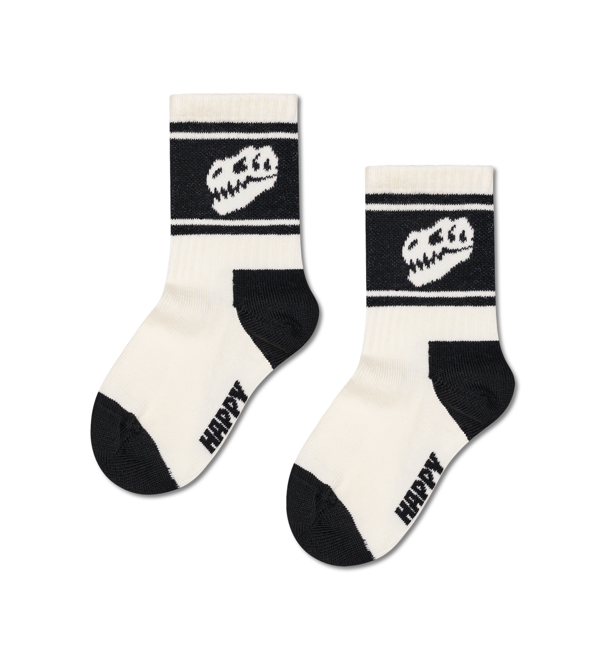 Kids T-Rex Skull Sock