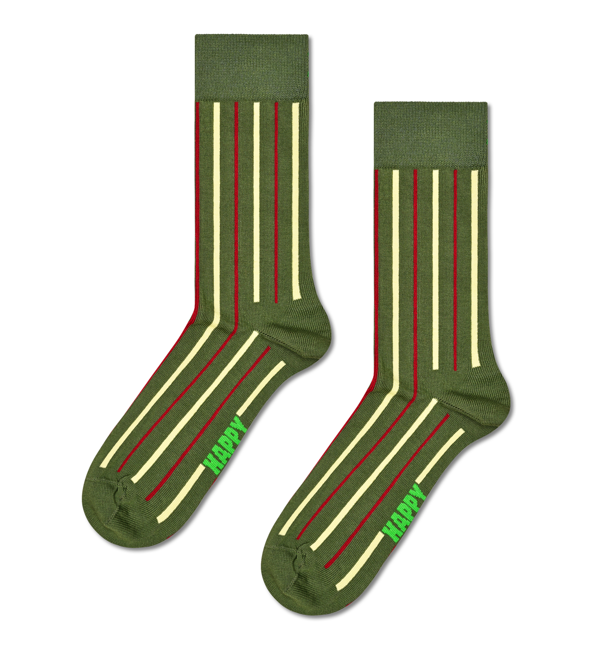 Vertical Stripe Sock