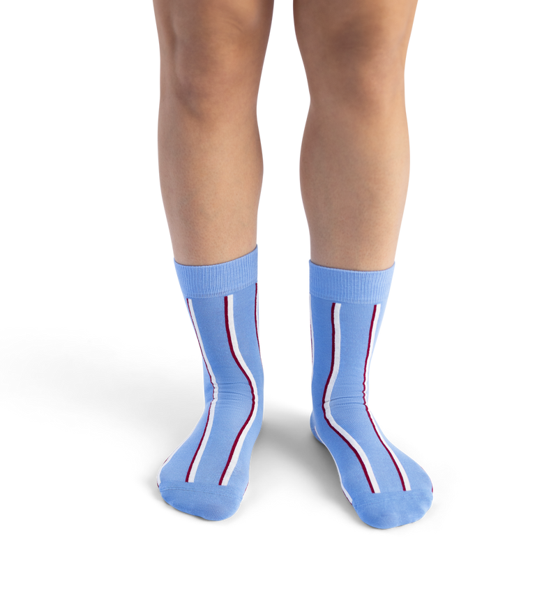Vertical Stripe Sock