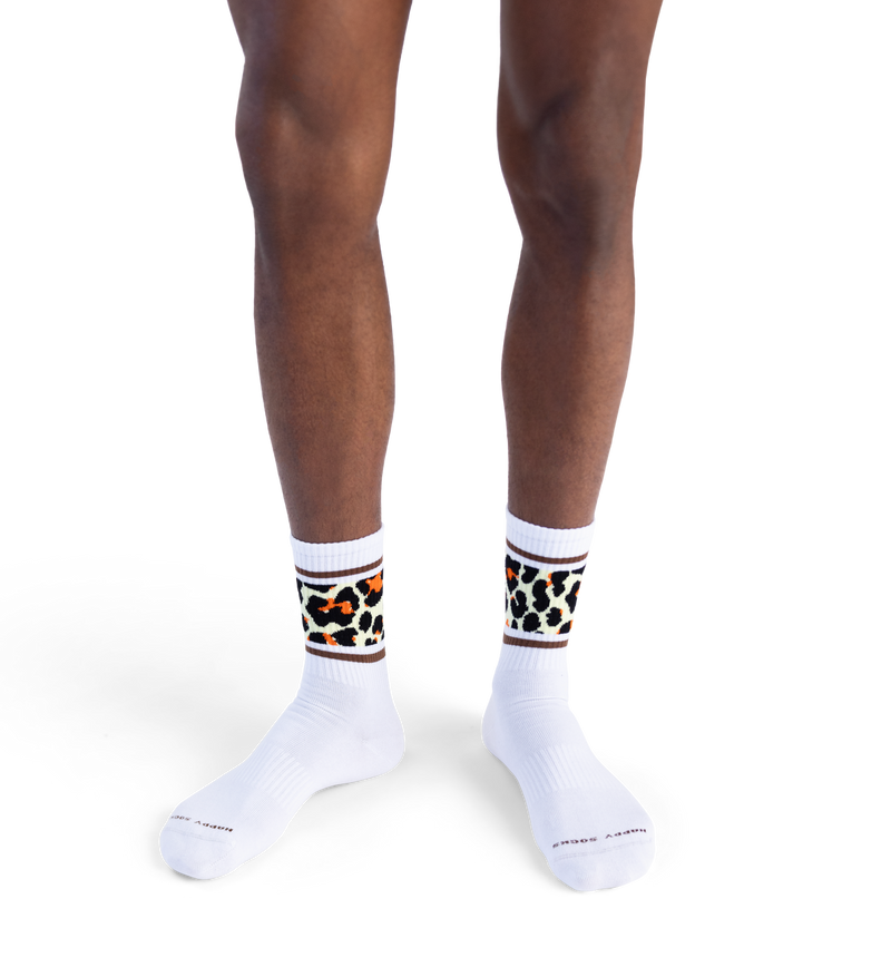 Leo Stripe Sneaker Sock