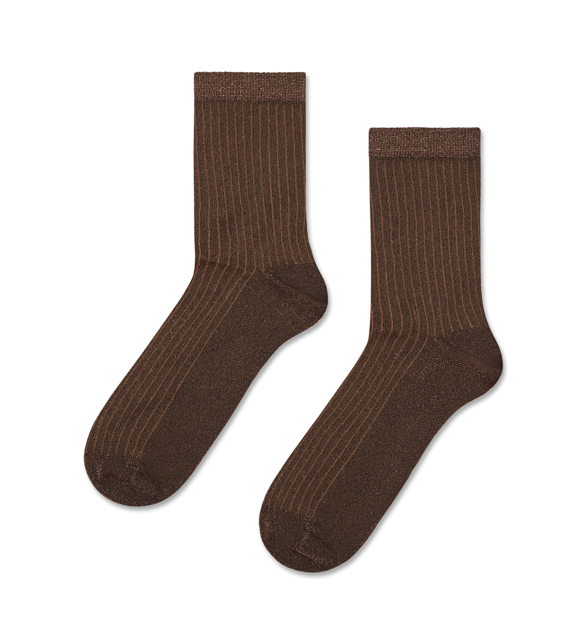 Soft Lurex Short Crew Sock
