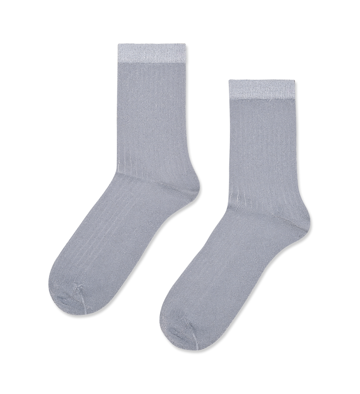 Soft Lurex Short Crew Sock