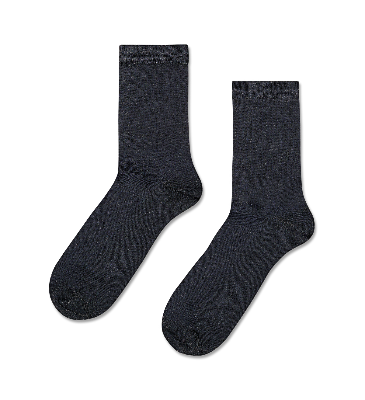 Soft Lurex Short Crew Sock