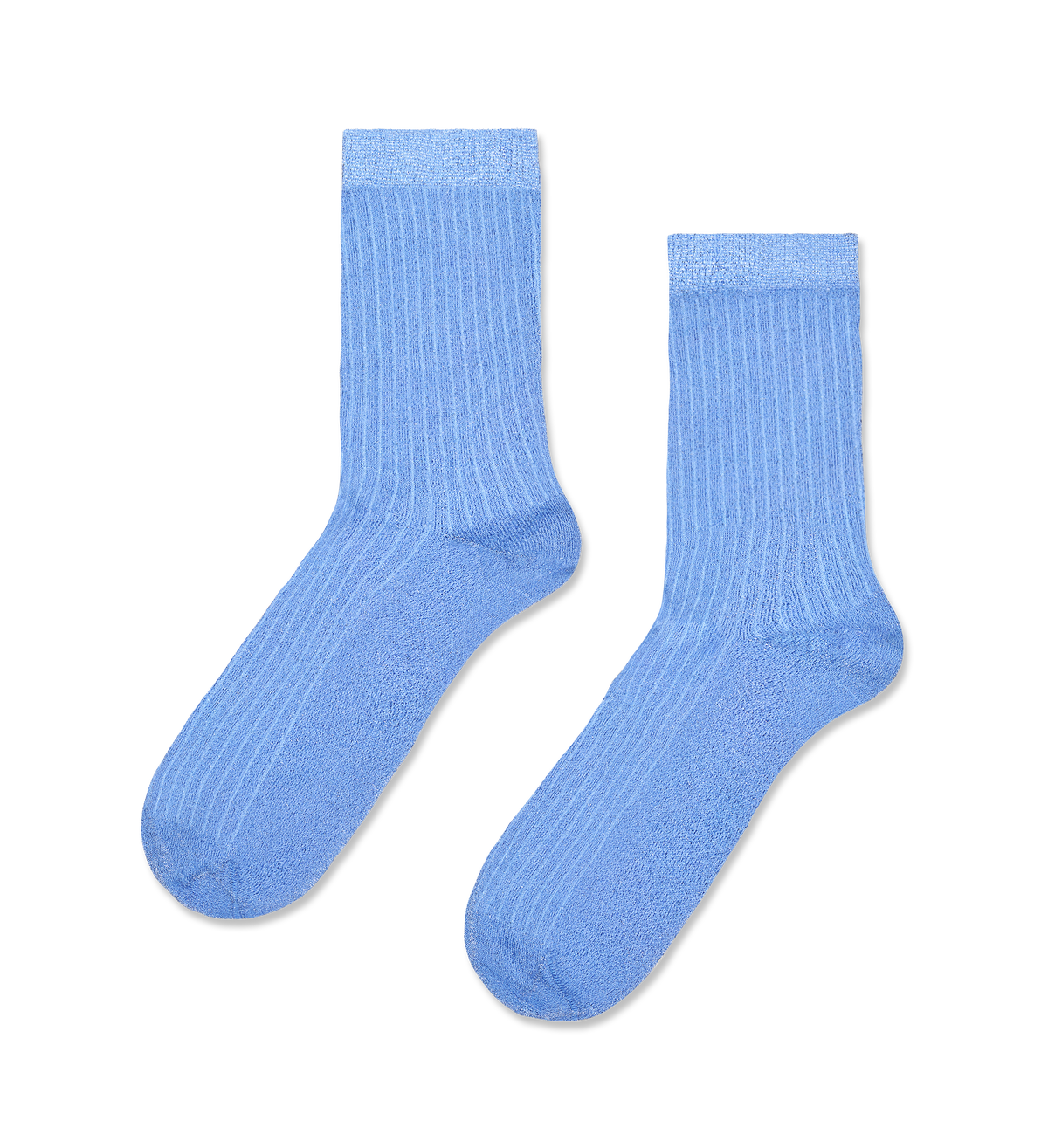 Soft Lurex Short Crew Sock