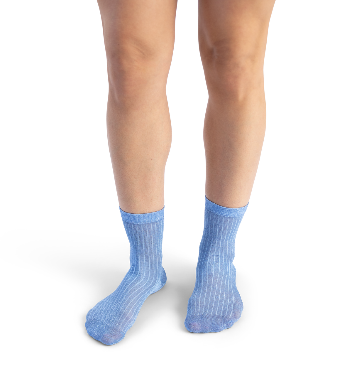 Soft Lurex Short Crew Sock
