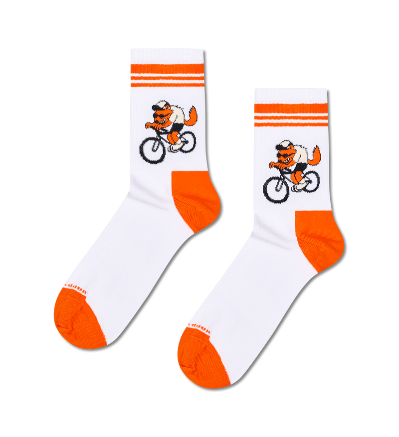 Bike Wolf Sneaker Sock