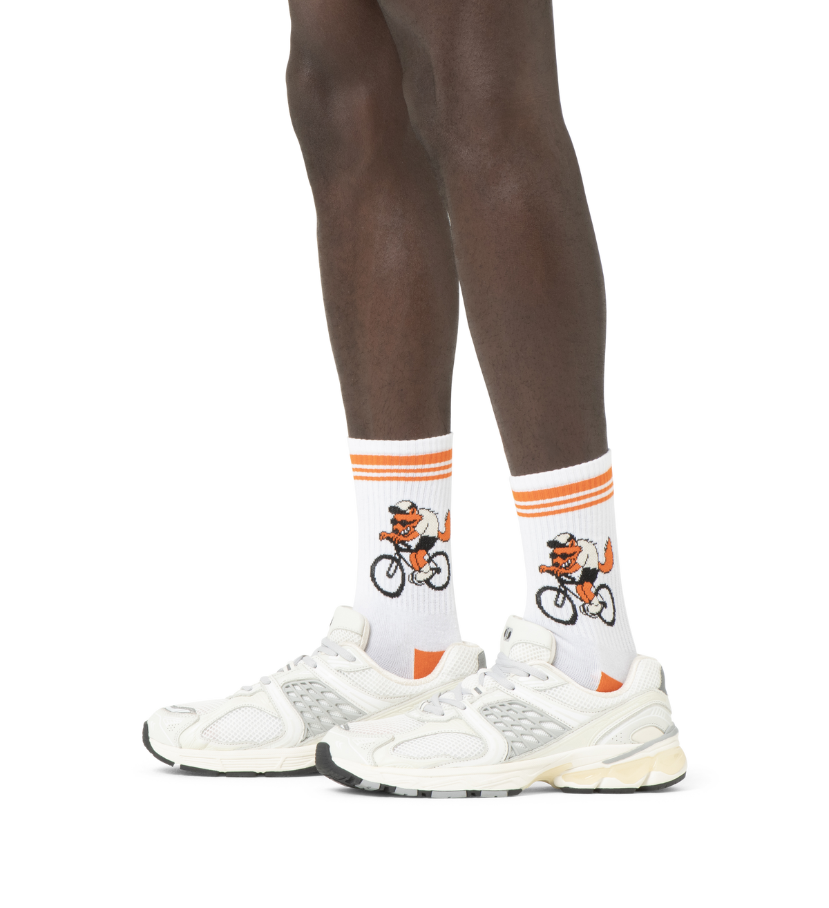 Bike Wolf Sneaker Sock