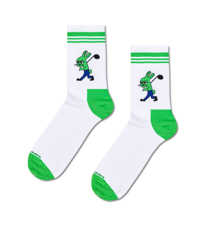 Golf Bunny Sneaker Sock