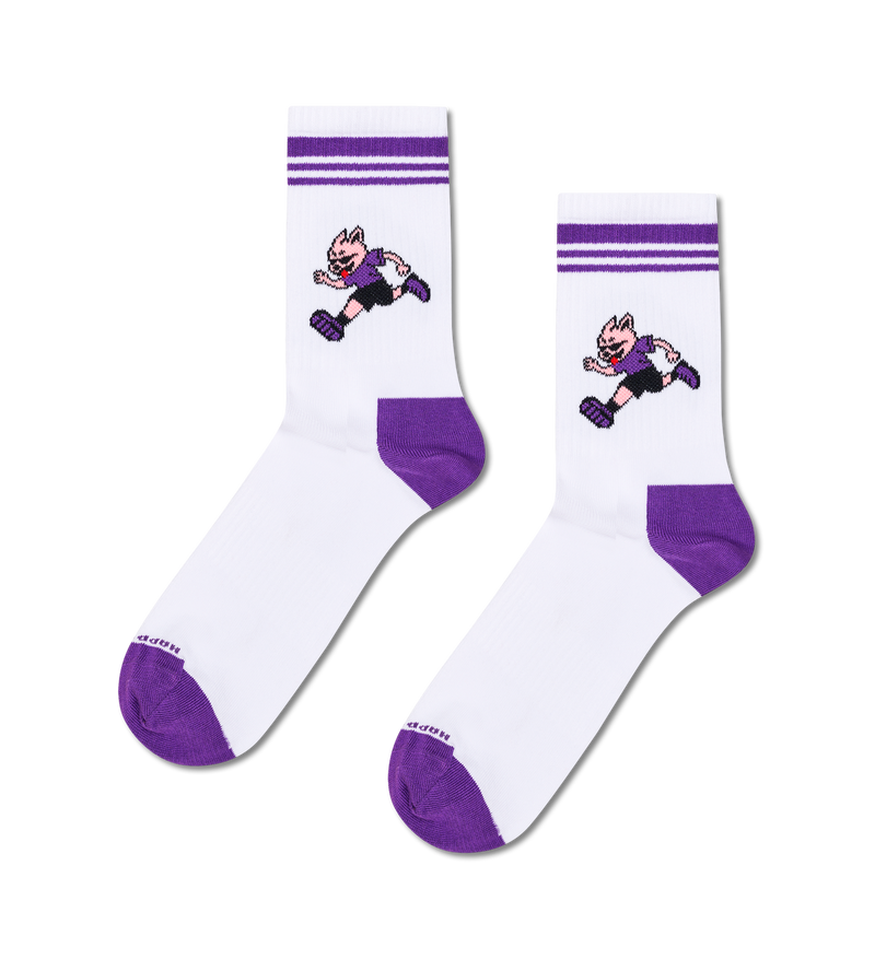 Running Dog Sneaker Sock