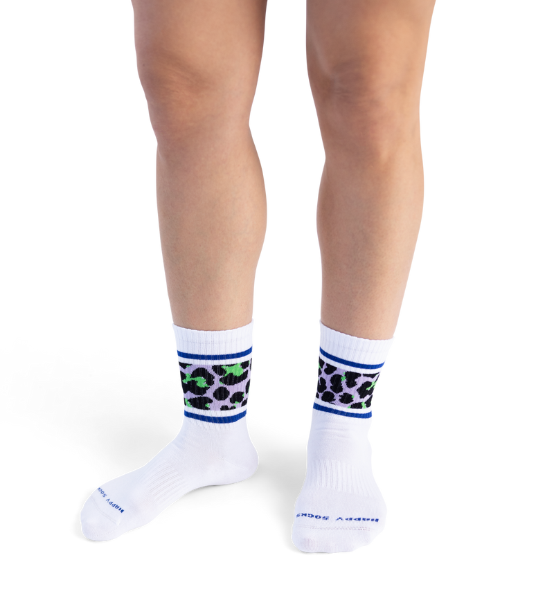 Leo Stripe Sneaker Sock