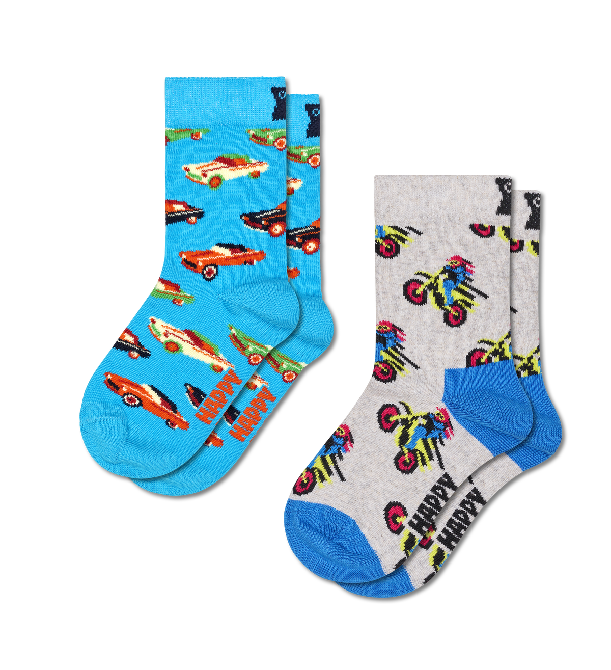 Kids 2-Pack Car Socks