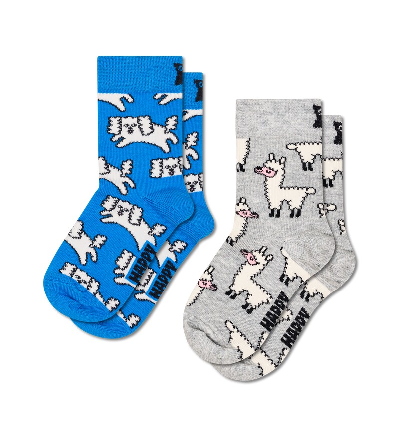 Kids 2-Pack Cloud Dog Socks