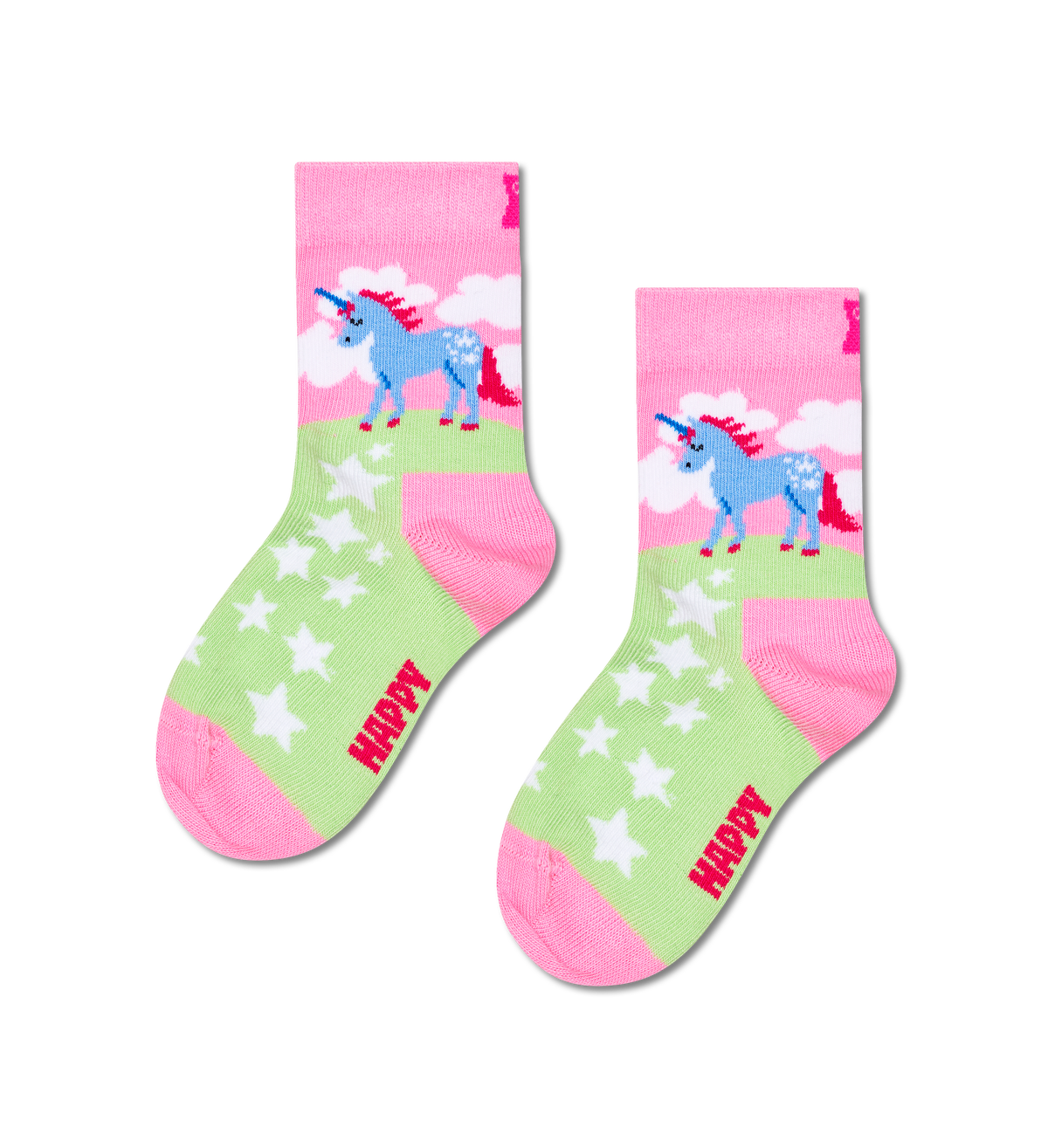 Kids 2-Pack Unicorn Socks
