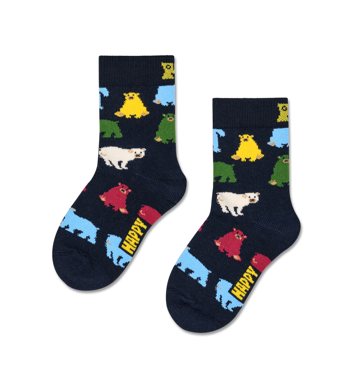 Kids 3-Pack Forest Animals Socks