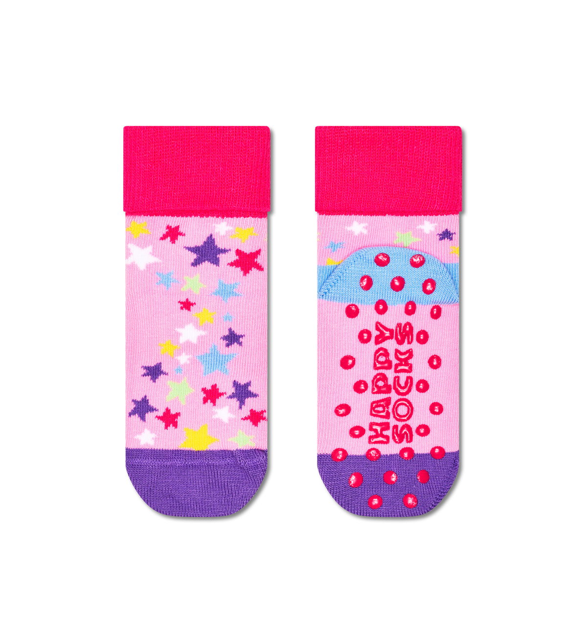 Kids 2-Pack Star Anti Slip Socks