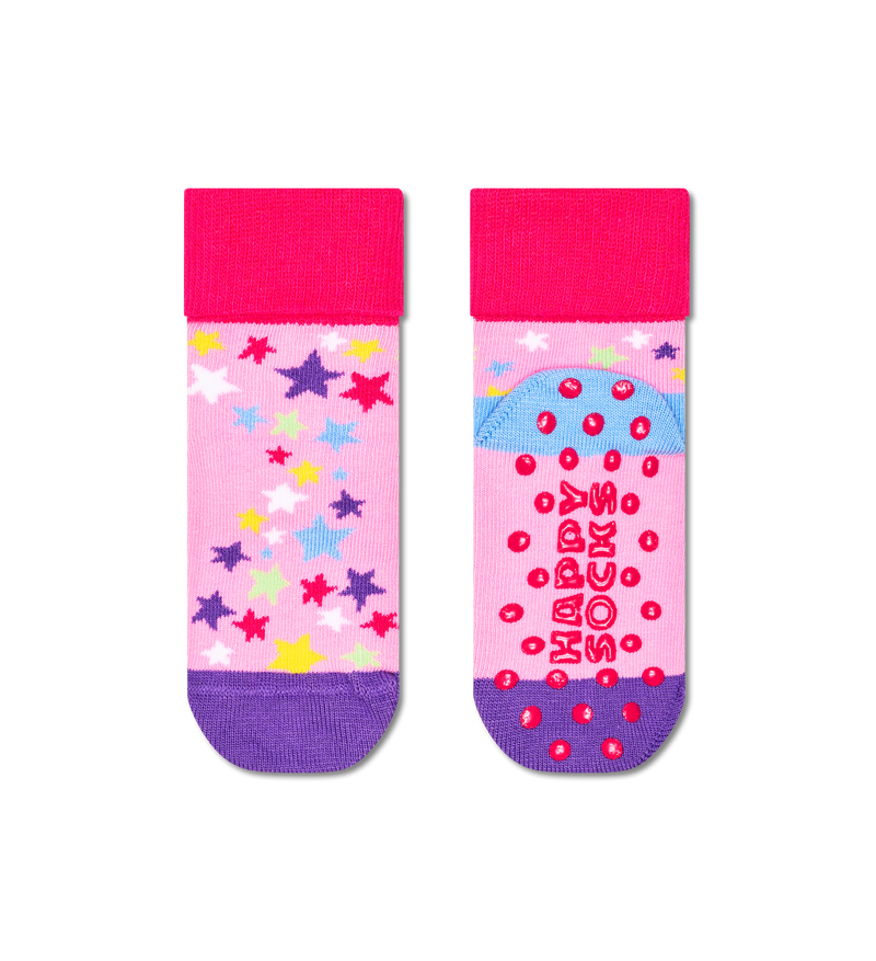 Kids 2-Pack Star Anti Slip Socks