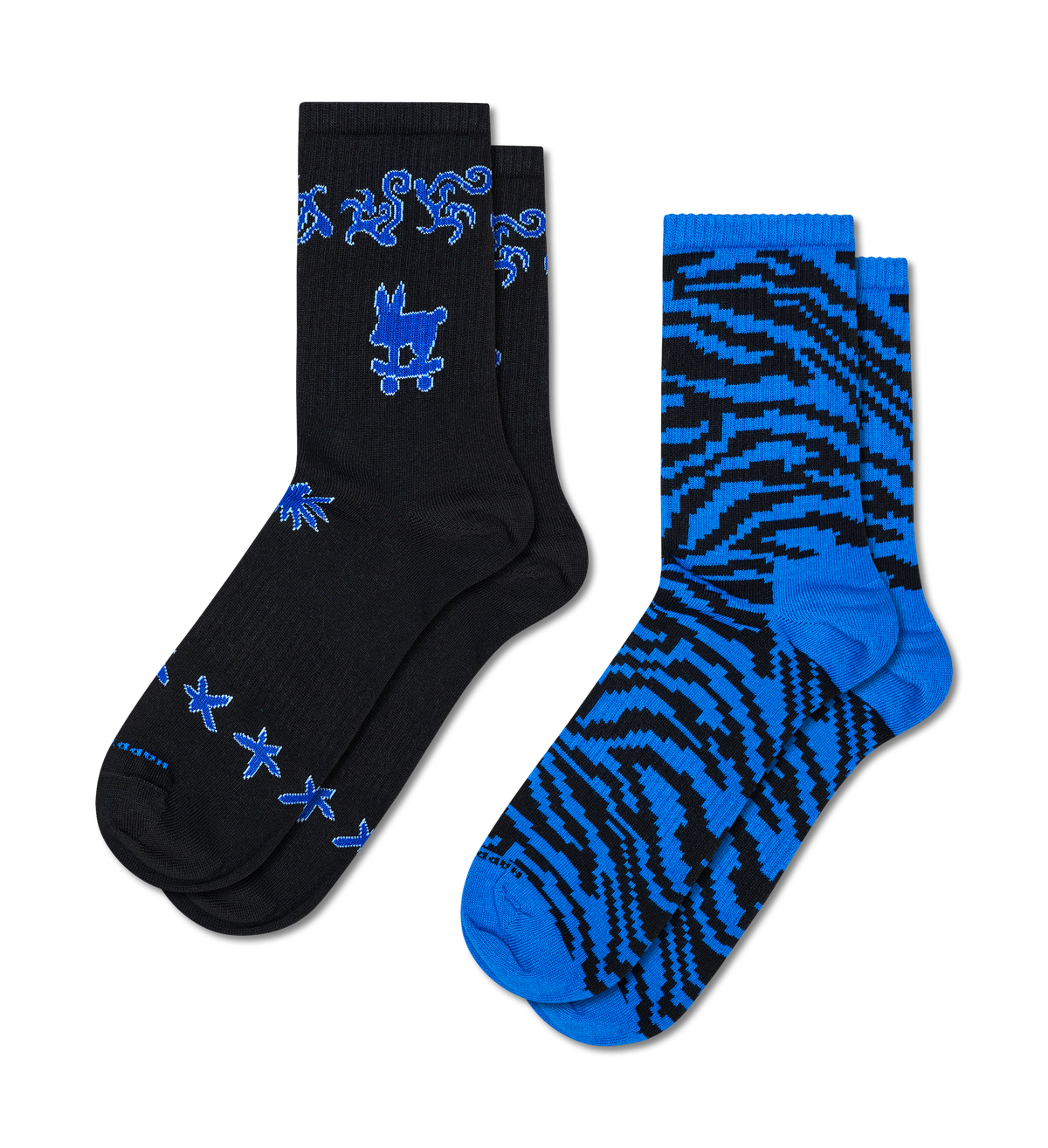 2-Pack Skate Bunny Sneaker Socks