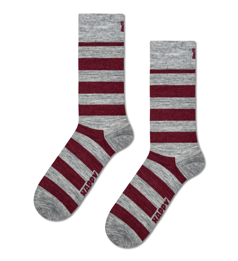 Stripe Wool Sock