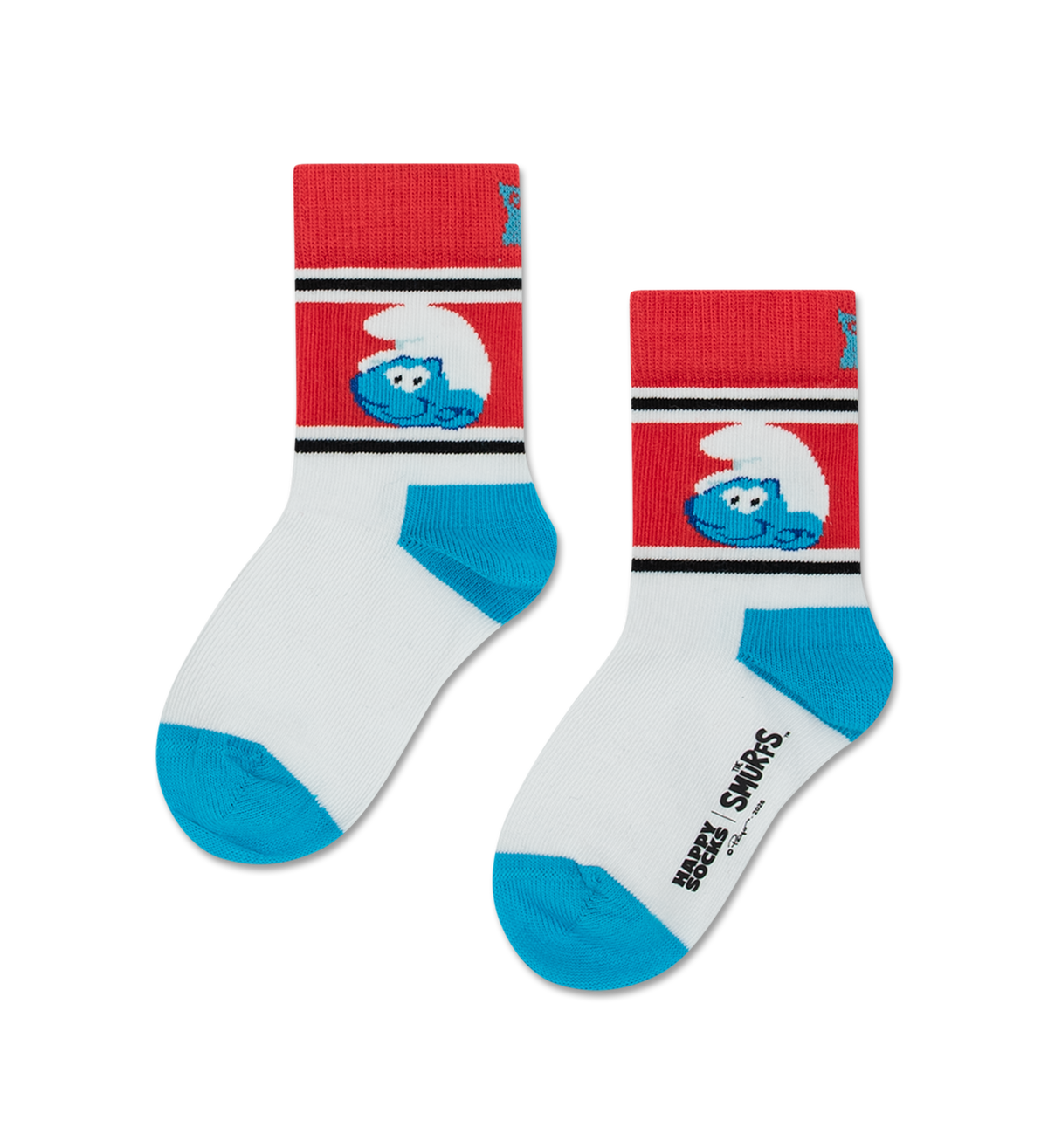 Kids The Smurfs Smiley Smurf Sock