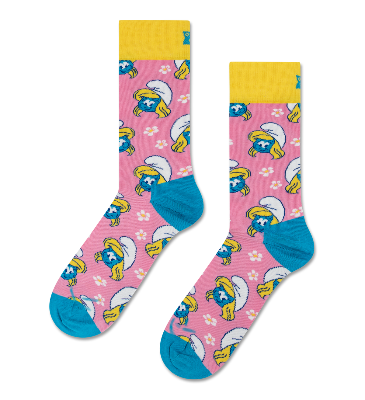 The Smurfs Floral Smurfette Sock