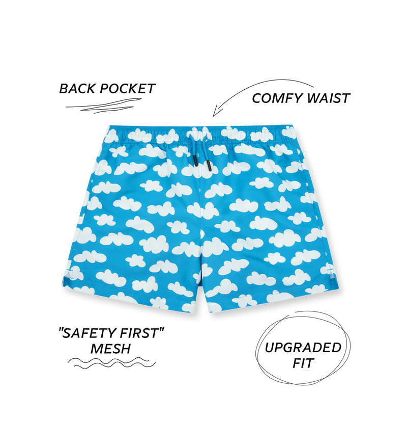 Cloudy Swim Shorts