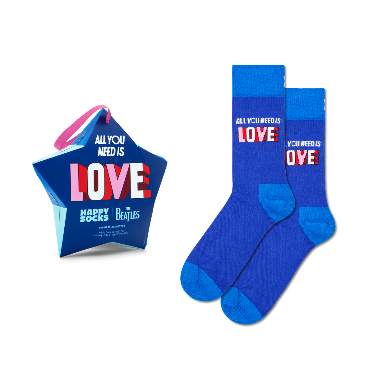 The Beatles 1-Pack Love Sock Gift Set