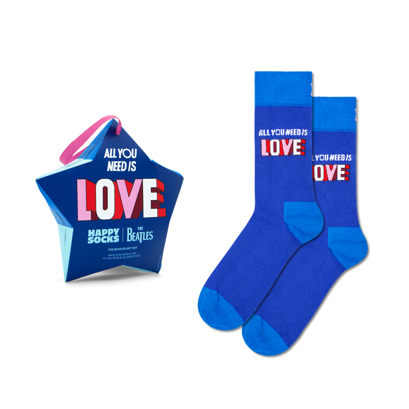 The Beatles 1-Pack Love Sock Gift Set